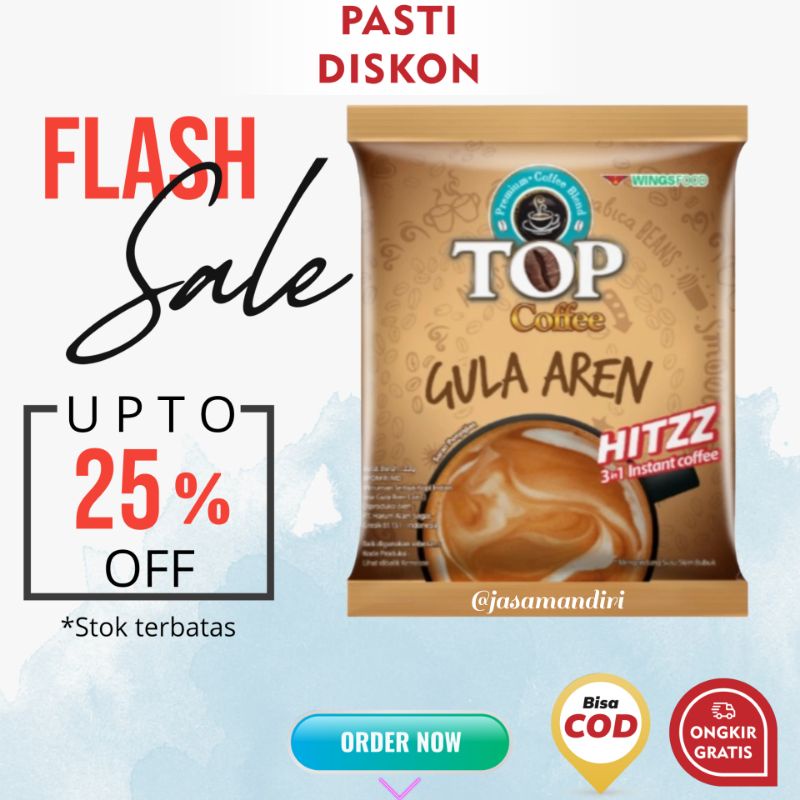 Jual Top Kopi Gula Aren Sachet Pcs X Gr Beli Extra Shopee Indonesia