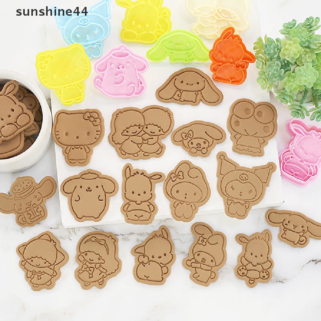 Sunshine Cetakan Kue / Biskuit Bentuk Kartun 3D Lucu