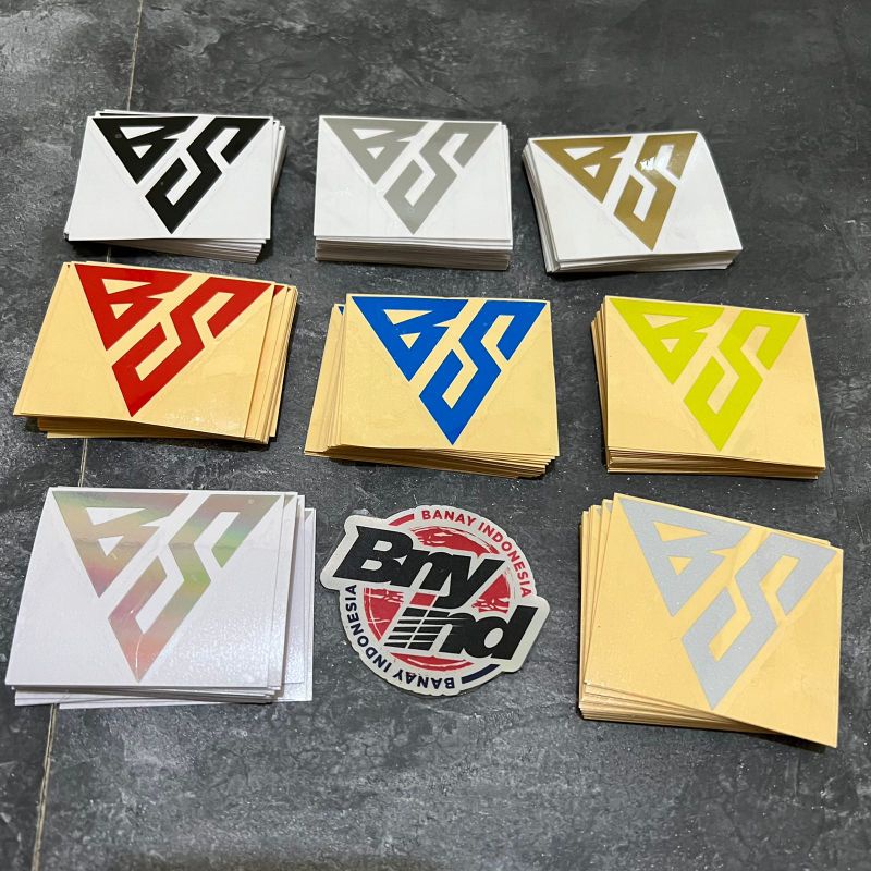 STICKER Stiker BS Cutting