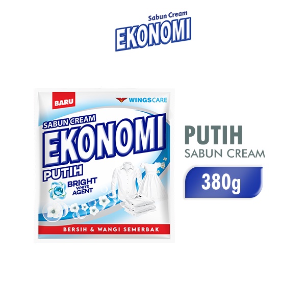 Ekonomi Cream Deterjen Putih 380 gr