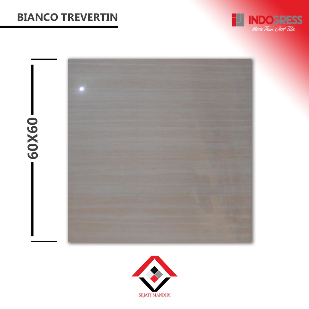 granit 60x60 - motif serat kayu - indogress bianco trevertin