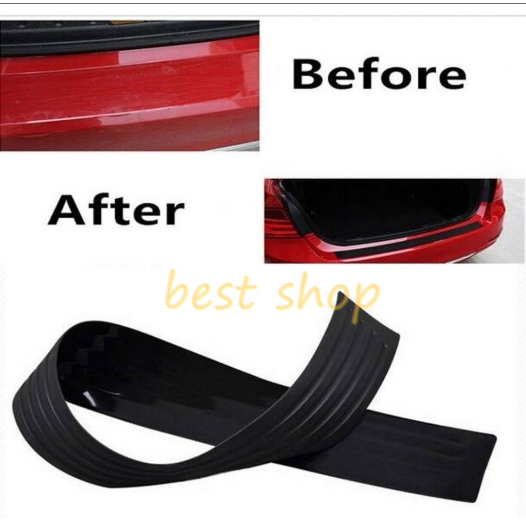 Tape Karet Pelindung Bumper Bagasi Belakang Mobil Universal 90cm Anti Gores