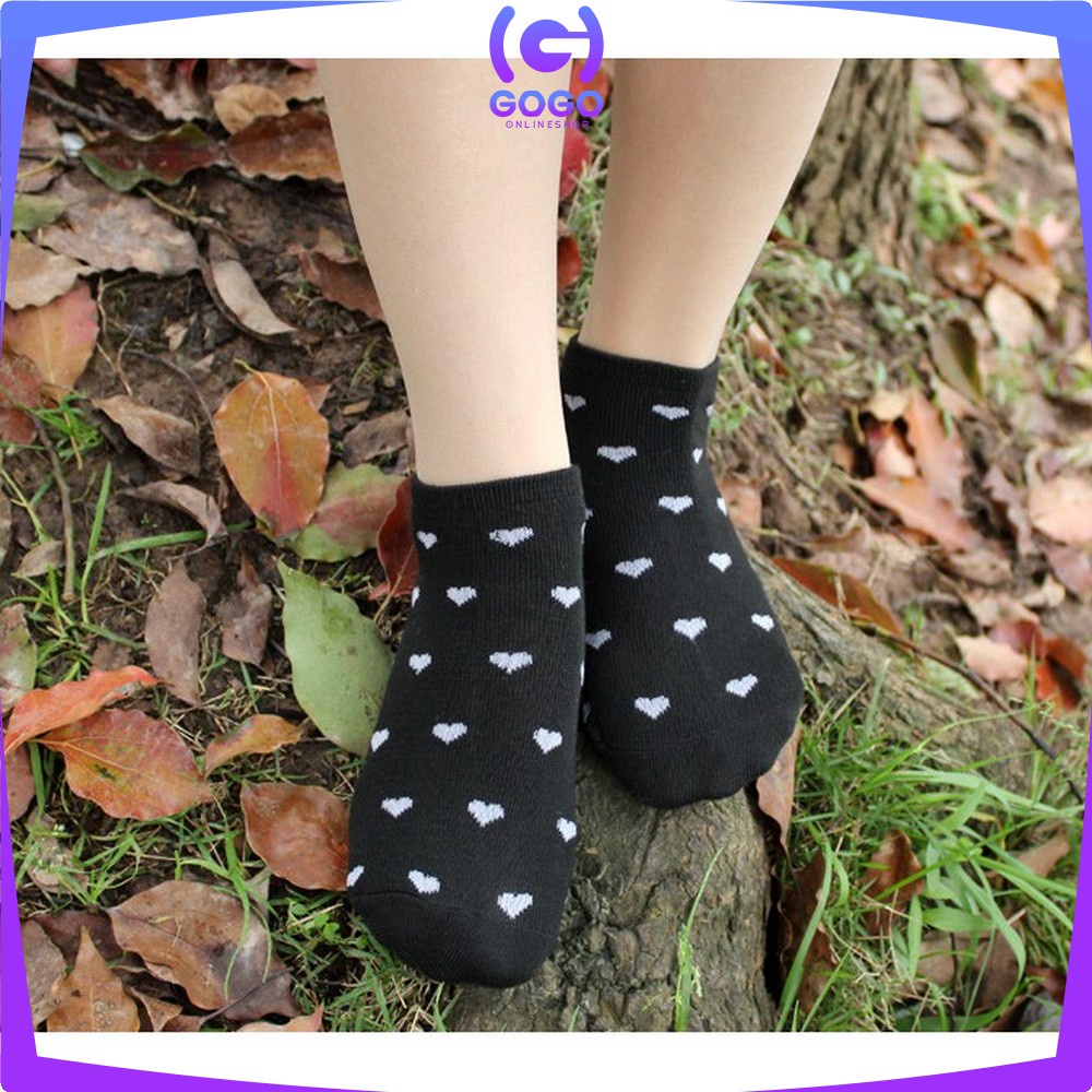 GOGO-P51-P54 Kaos Kaki Pendek Dewasa / Kaos Kaki Semata Kaki / Kaos Kaki Ankle Motif / Short Socks