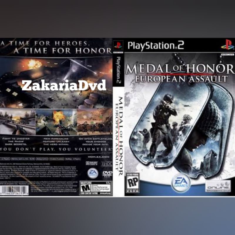 Kaset Ps 2 Medal Honor