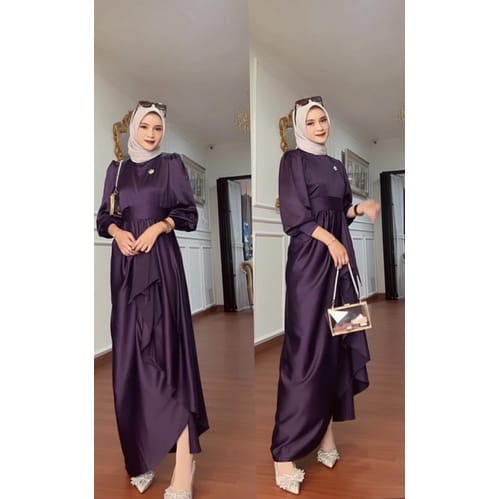 YEZI DRESS KONDANGAN - GAUN MUSLIMAH MEWAH - GAUN PESTA MUSLIMAH - GAUN MUSLIMAH - GAUN PESTA - GAUN