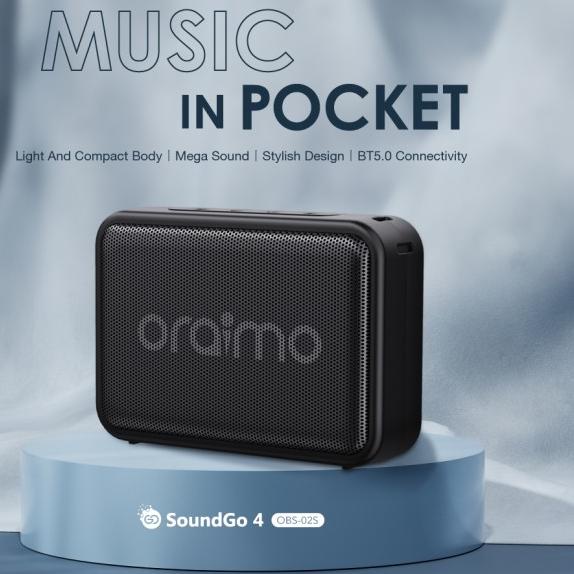 Oraimo SoundGo 4 Ultra-Portable Wireless Bluetooth Speaker OBS-02S