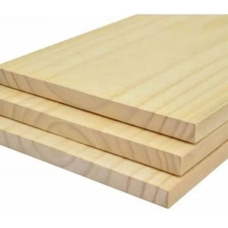papan kayu pinus fresh