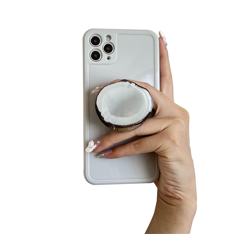 Stand Bracket Airbag Holder Handphone Universal Portable Bentuk Buah Untuk iPhone / Android