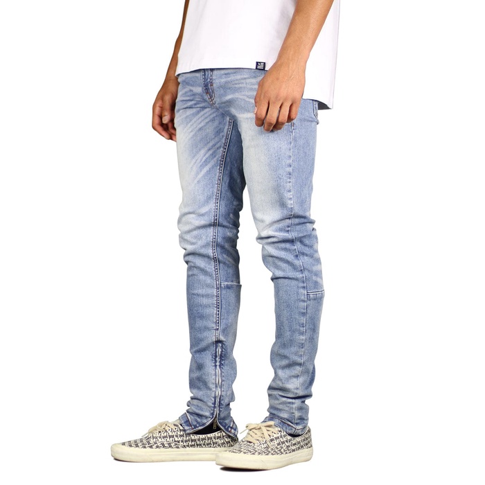 Hyperdenim M.Blue Stack Zipper Jean (HD017) 100% Original