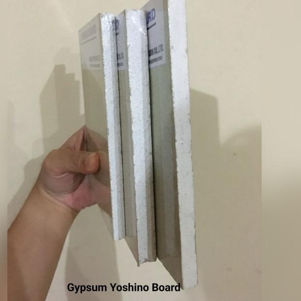 GIPSUM YOSHINO 12mm /GYPSUM YOSINO PARTISI PLAFON GIPSUM 1,2 x 2,4 M