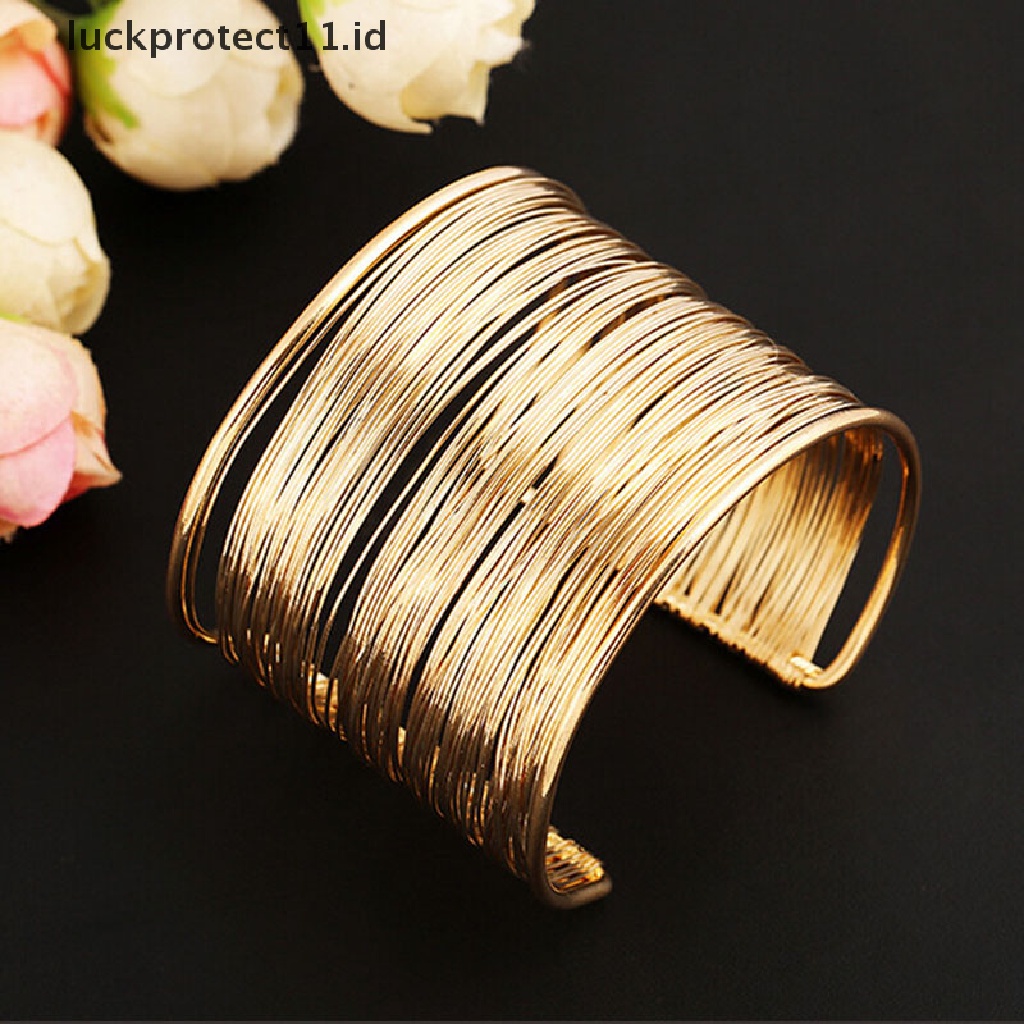 Gelang Bangles Multi Level Gaya Vintage Untuk Wanita