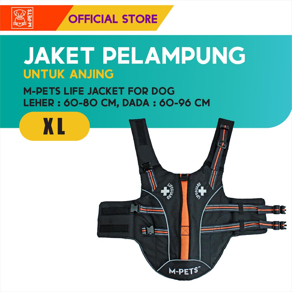 M-Pets Life Jacket For Dogs  Size XL / Jaket Pelampung Untuk Anjing