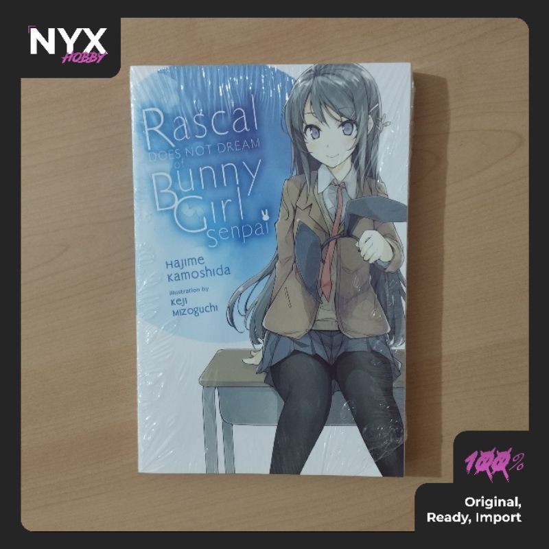 Rascal Does Not Dream of Bunny Girl Senpai (Seishun Buta Yarou) Light Novel English Import