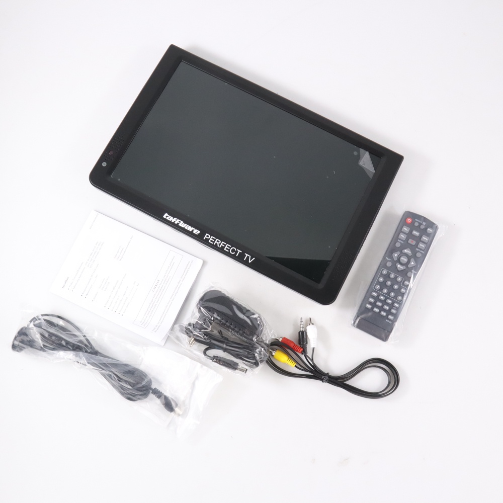 Taffware Portable TV Monitor 12 Inch DVB-T2 - D12 - Black - OMTN01BK