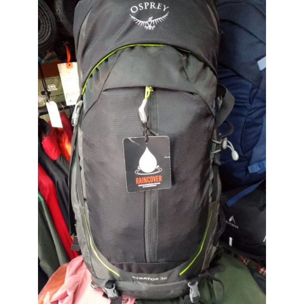 tas gunung carrier osprey Stratos 36 garansi resmi eiger