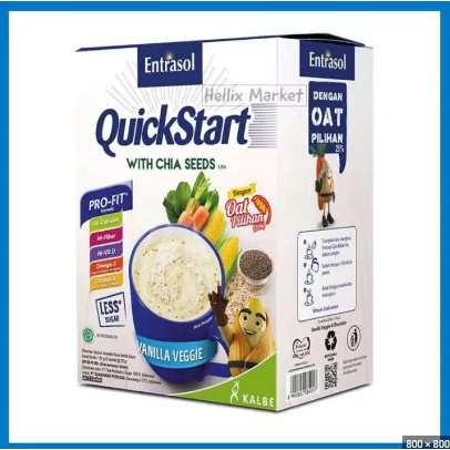 

QUICKSTART QUICKER OATMEAL ENTRASOL SEHAT UNTUK DIET