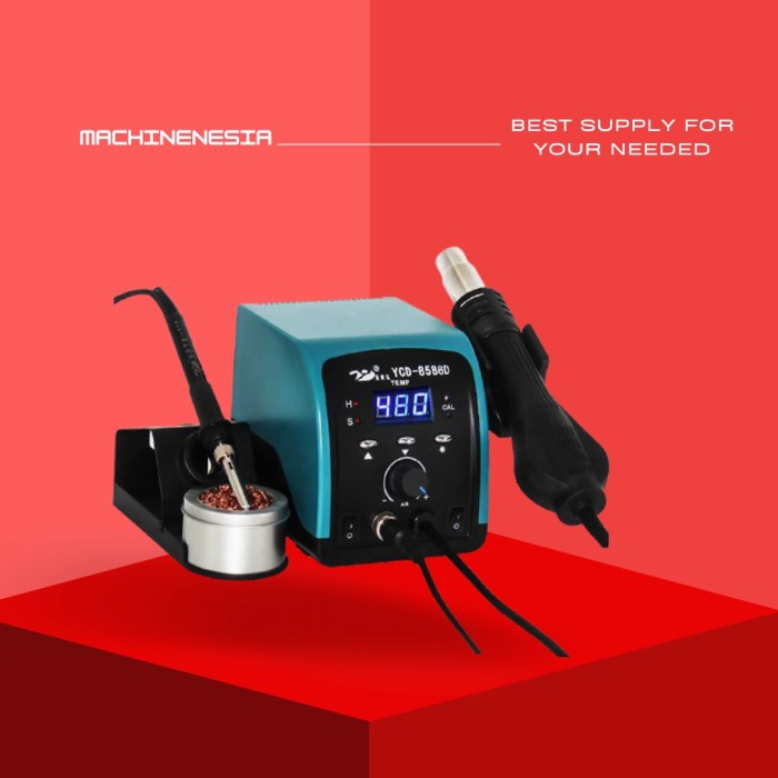 SOLDER STATION + BLOWER UAP 2 IN 1 220V / SOLDER UAP / HEAT GUN SMD