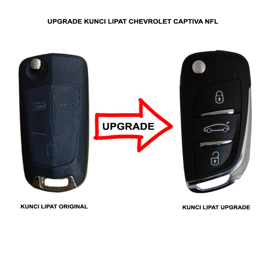 UPGRADE KUNCI CHEVROLET CAPTIVA NFL