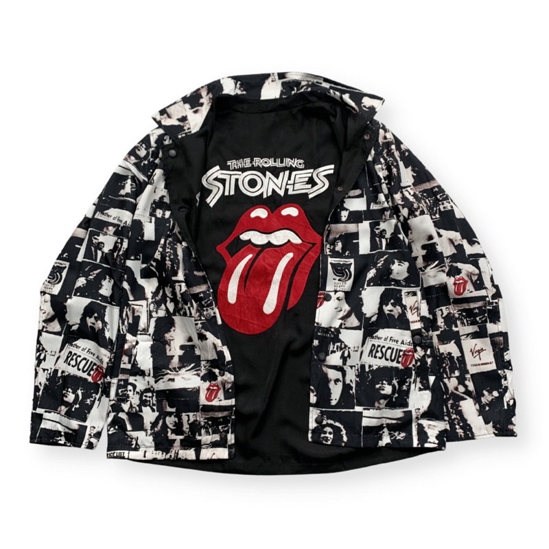 ROLLING STONES X JACKROSE VINTAGE REVERSIBLE AUTHENTIC JACKET