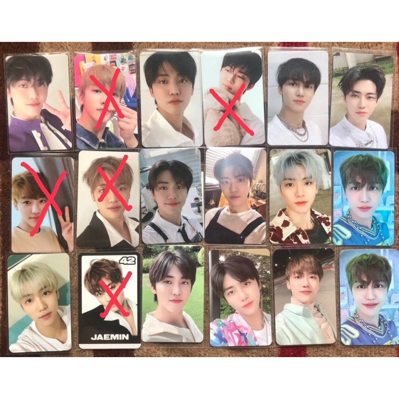 PHOTOCARD JAEMIN NCT DREAM OFFICIAL,jaemin sg22,reload,mumo hotsa,mumo universe,mini ballon