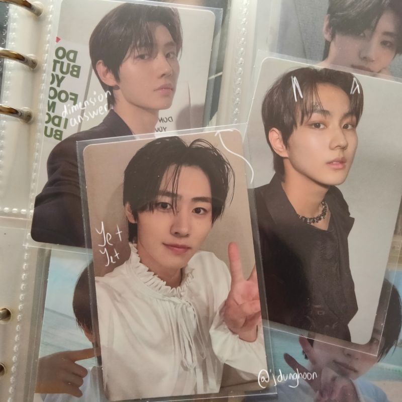 photocard album no sunghoon