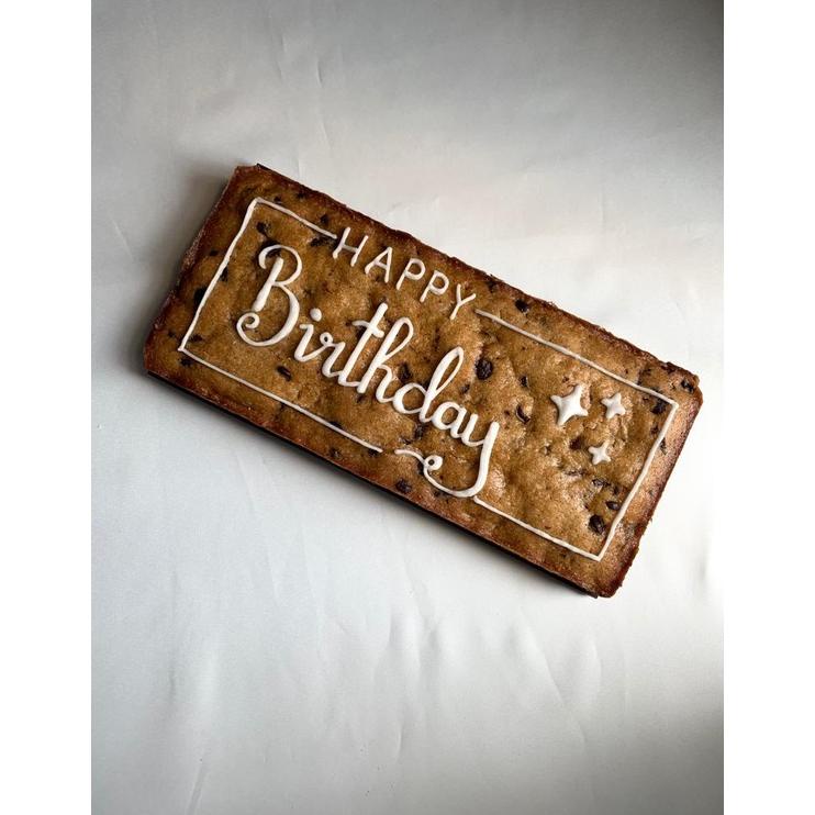 RECTANGLE CLASSIC - Birthday Cookies Birthday Cookie Soft baked Cookie Big Cookie Cookie Monster Kor