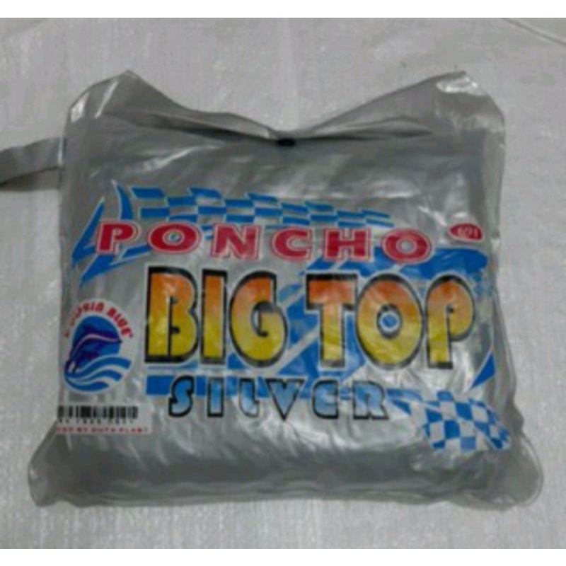 mantel dolphin big top silver 694 / mantel dolphin bigtop premiun 693 / mantel bagus / mantel tebal / jas hujan / jas hujan poncho / mantel poncho