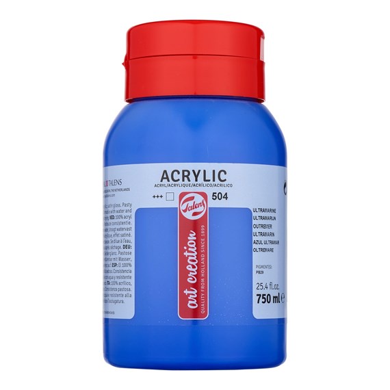 

Talens Art Creation Acrylic Colour 750ml - Blue