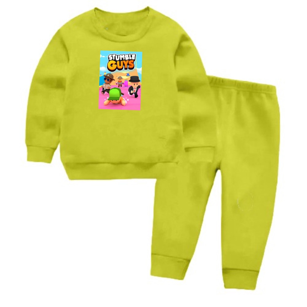 Setelan Sweater Anak Stumble 02 Basic Oblong/TERBARU!!!/Set Sweater Anak