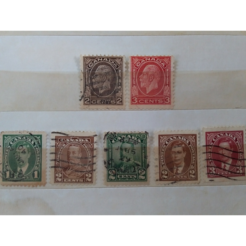 

prangko canada lama used