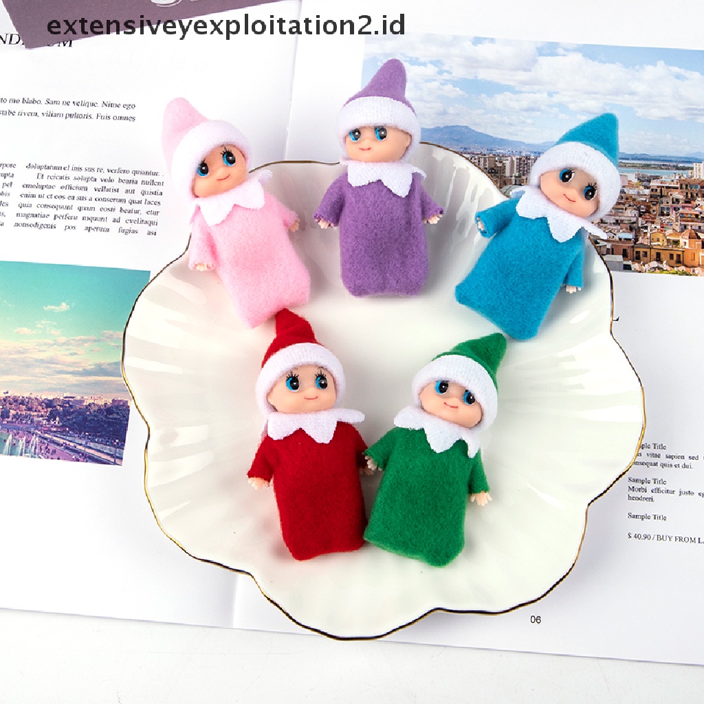 Mainan Boneka Bayi Elf Ukuran 8cm Untuk Aksesoris Rumah Boneka