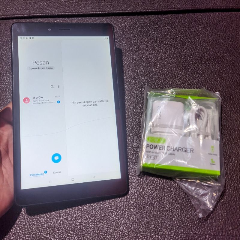 Samsung Galaxy Tab A8 2019 2/32 8" T295 Ex Garansi Resmi SEIN Tablet Bekas Second Murah