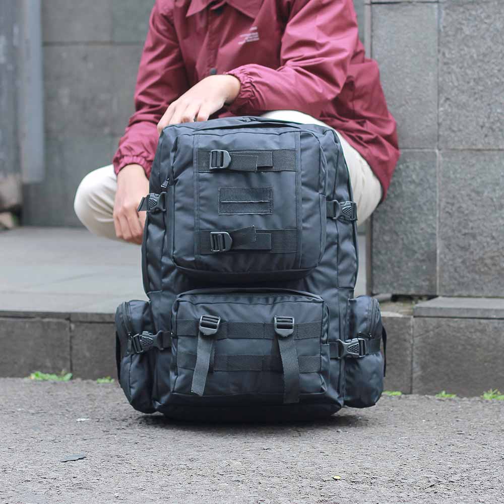 Tas Ransel Semi Carrier Tas Gunung Adventure Hiking Camping Army | BA735
