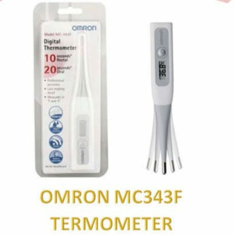 Thermometer digital Flexibel Omron MC343F-Thermometer digital 10 Detik