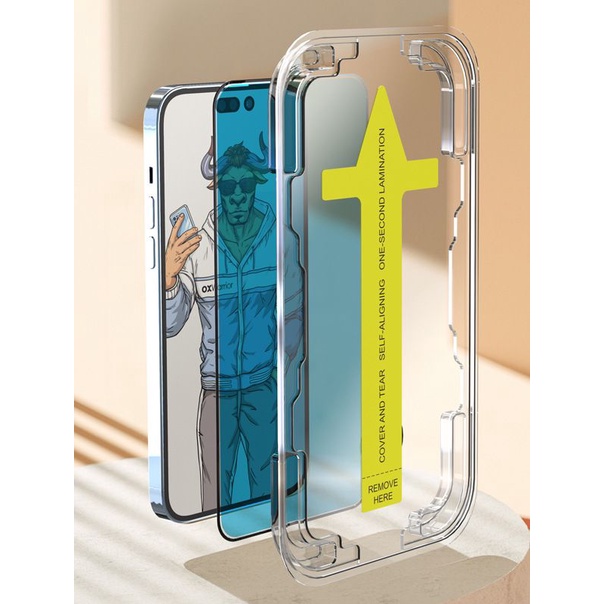 Tempered Glass Super FIT layar For Iphone 12 13 14 Pro Max Plus 14+ SF