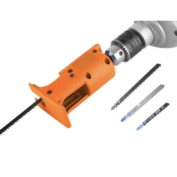 IKURA JAD201 Adaptor JIGSAW ke Mesin Bor Gergaji Kayu reciprocating