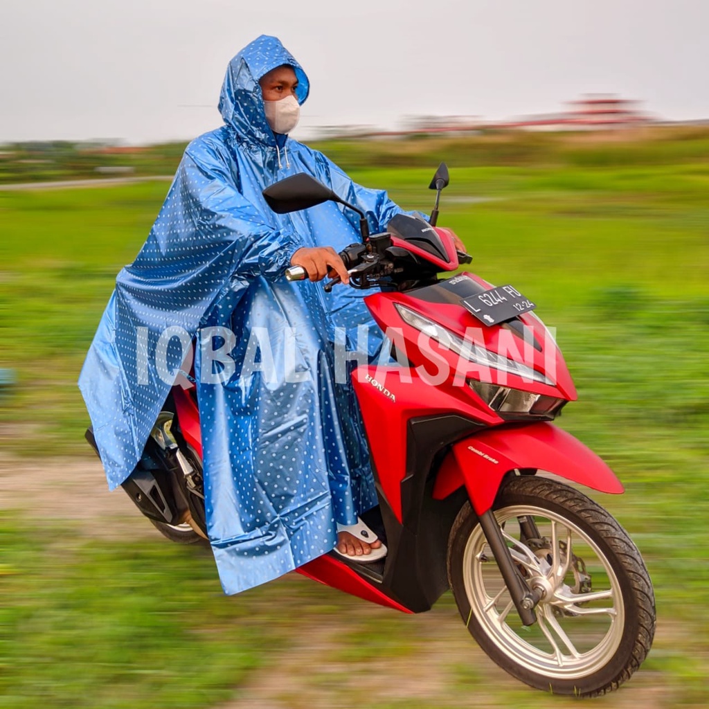 Jas Hujan Ponco Polkadot  Jas Hujan Pria &amp; Wanita  Jas Hujan Kelelawar  Jas Hujan Murah