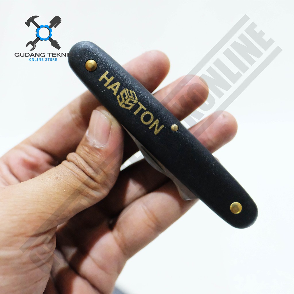 Pisau Okulasi Grafting Time 3020-111 HASSTON PROHEX / Pisau Grafting Okulasi Lipat Saku Stek Cangkok Ranting Pohon 3020 111 HASSTON PROHEX