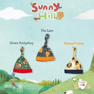 Libby Topi Kuncung / Topi Tali Bayi Motif Sunny Hill (1 pcs )