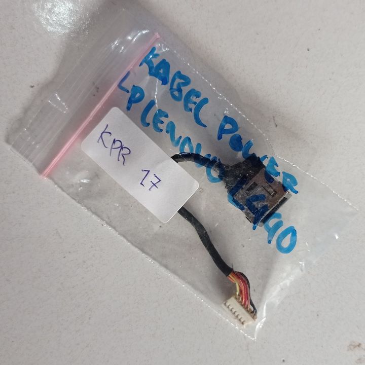 Kabel Power Laptop Lenovo Thinkpad L440 DC Cable Bekas Second 17