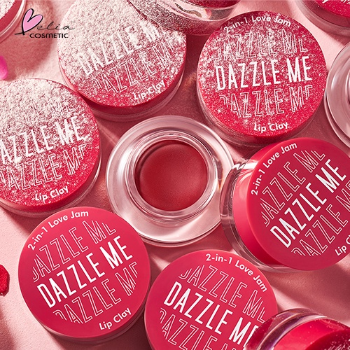 ❤ BELIA ❤ DAZZLE ME 2IN1 Love Jam Lip Clay | Lip Clay | Jelly Mousse Matte Finish | BPOM