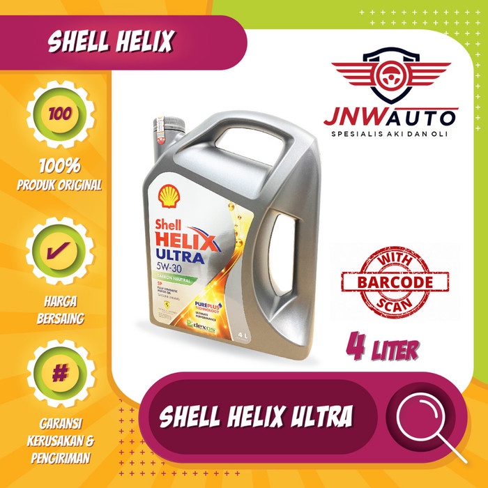 Shell Helix Ultra 5W-30 - 4 LITER