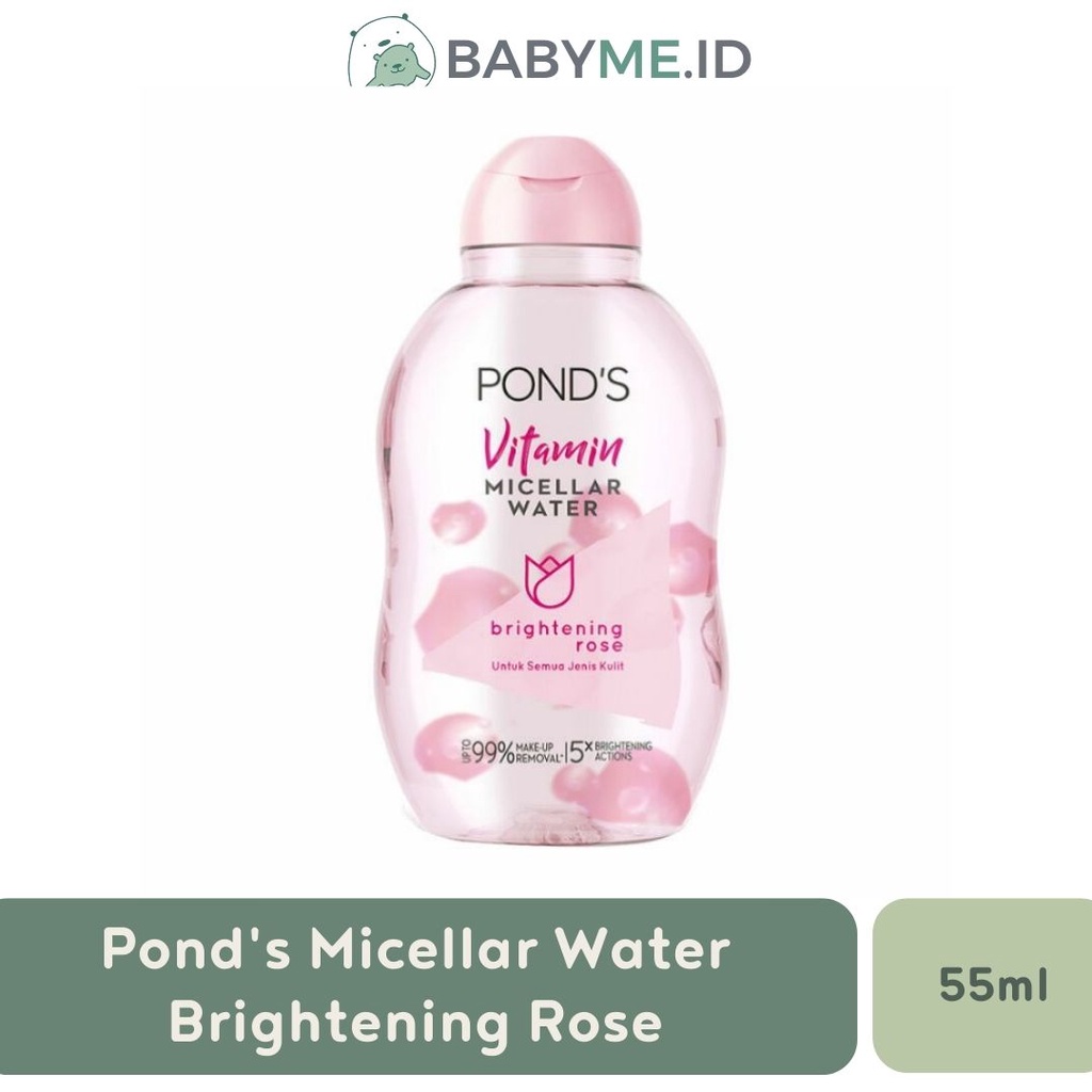 Ponds Micellar Water Brightening Rose 55ml