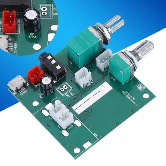 kit 2.1 amplifier 20w bluetooth 5v