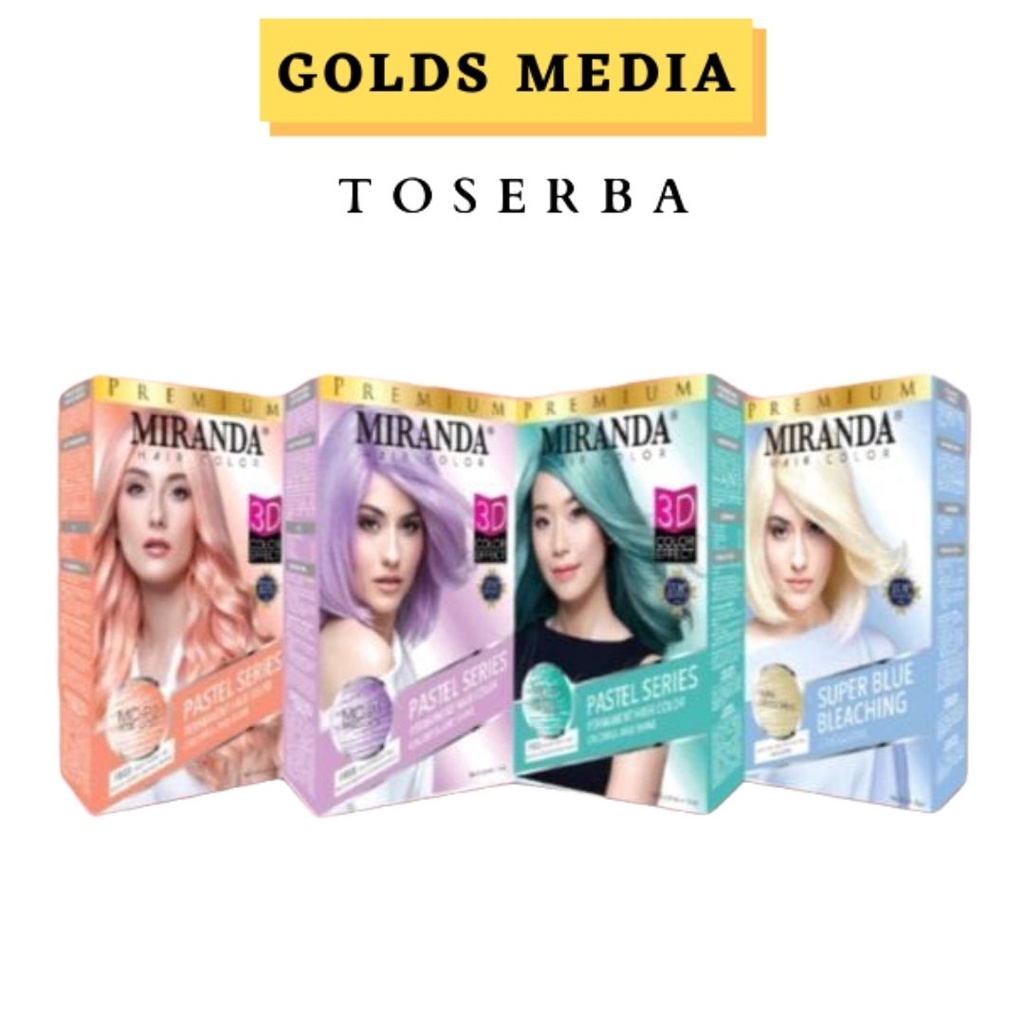 Miranda Hair Color Pastel Series Taro Latte Pastel Series Rose Gold Pastel Series Precious Turquoise