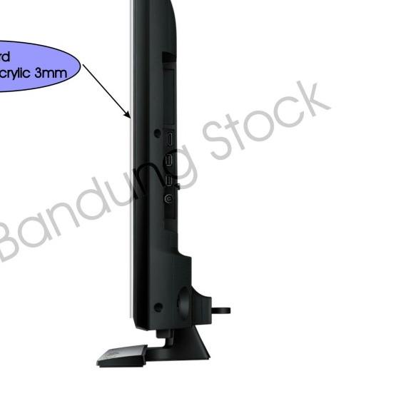 24 inch Screenguard screen protector Pelindung Layar untuk LED LCD TV