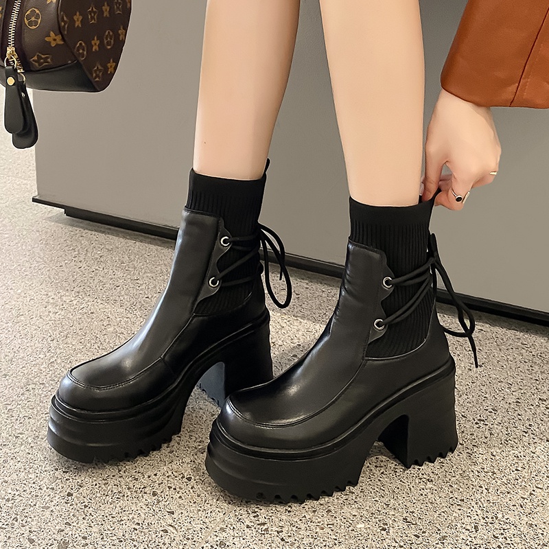 ✅PINKEY P104 Sepatu Boots Wanita Korea Import Premium Quality