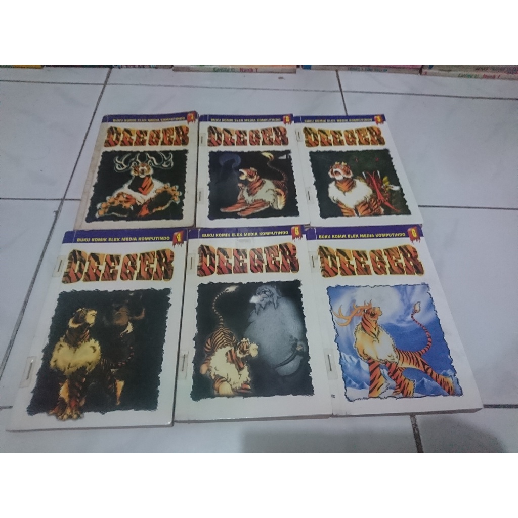 Komik Korea - Deeger 1-6 tamat - Park Young Chul