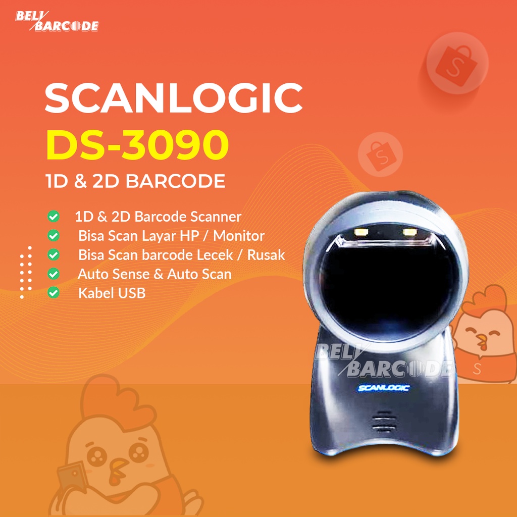 BARCODE SCANNER OMNI SCANLOGIC DS3090 | DS 3090 | DS 3090 (1D&amp;2D)
