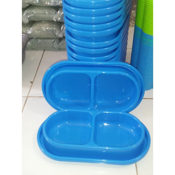 Tempat Makan Kucing Anjing Pet Bowl Oval